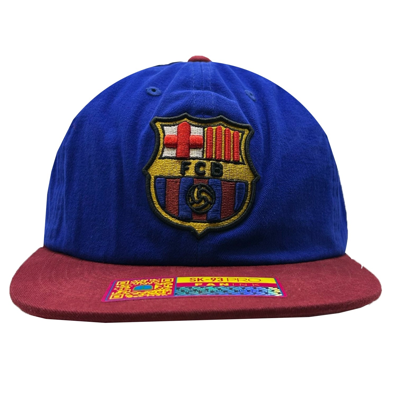 Fan Ink FC Barcelona Swingman Snapback Hat (Navy/Maroon) | SoccerWearhouse