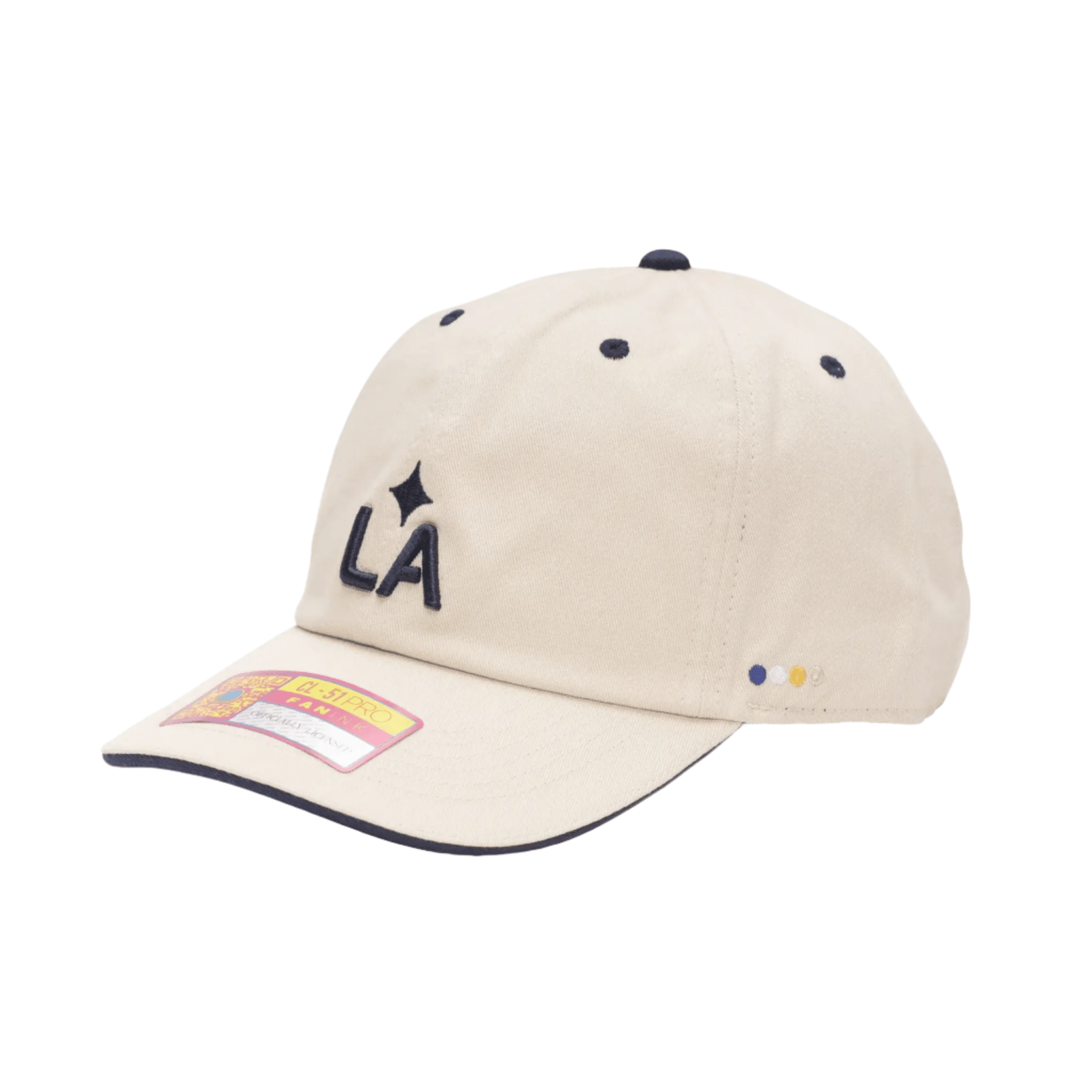 Fan Ink LA Galaxy Expedition Panama Classic Adjustable Hat (Tan) | SoccerWearhouse