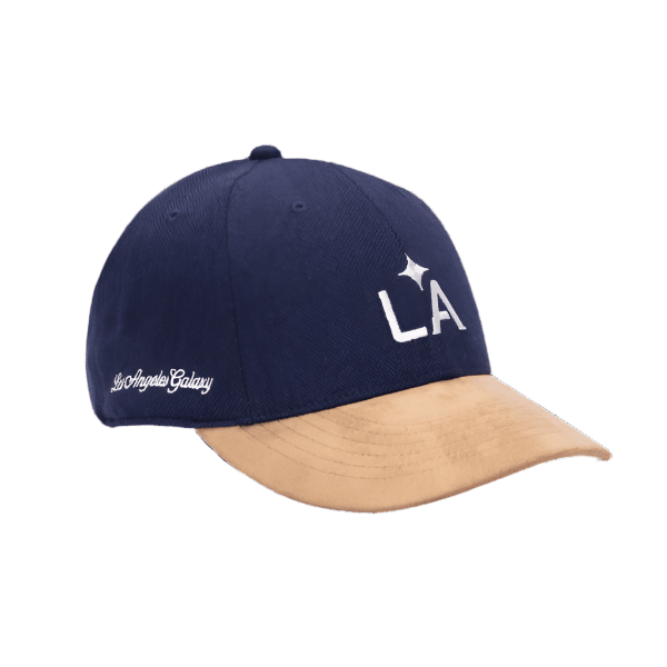 Fan Ink LA Galaxy Noble Hat (Navy/Tan) | SoccerWearhouse
