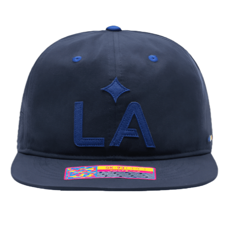 Fan Ink LA Galaxy Snowbeach Snapback Adjustable Hat (Navy)