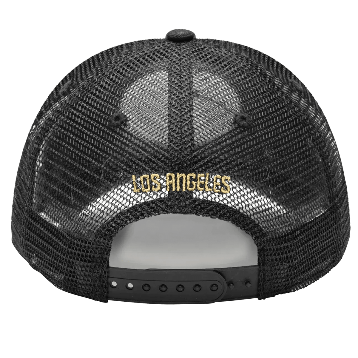 Fan Ink LAFC Atmosphere Trucker Hat (Black/Gold) | SoccerWearhouse