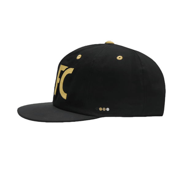 Fan Ink LAFC Los Angeles FC Bankroll Snapback Hat (Black/Gold) | SoccerWearhouse