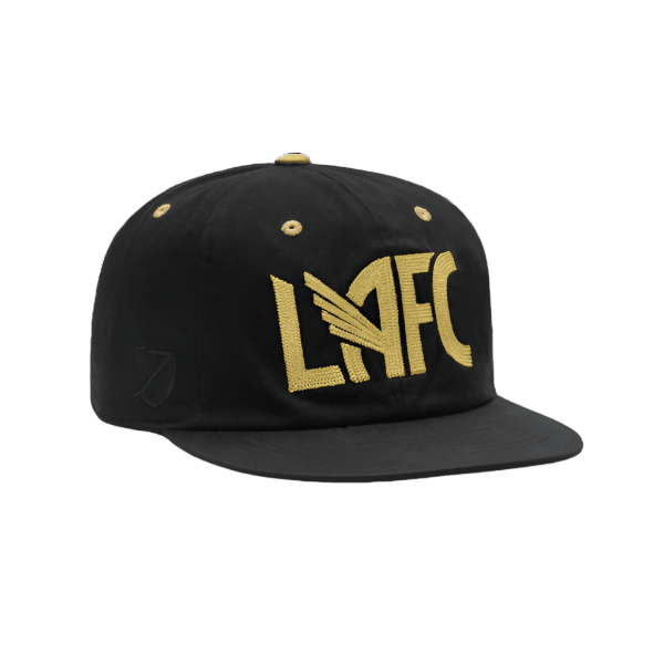 Fan Ink LAFC Los Angeles FC Bankroll Snapback Hat (Black/Gold) | SoccerWearhouse