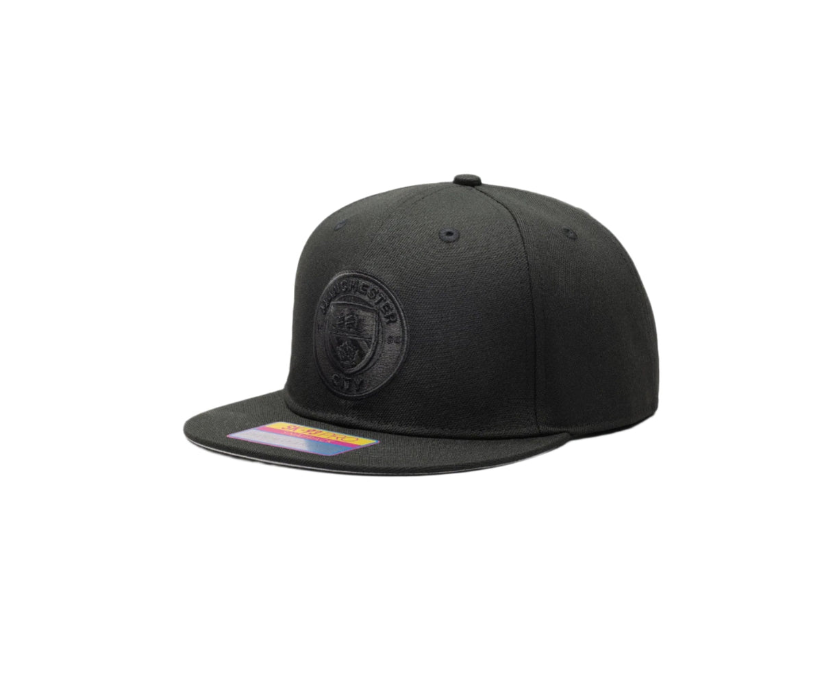 Fan Ink Manchester City Dusk Adjustable Adjustable Hat (Black) | SoccerWearhouse