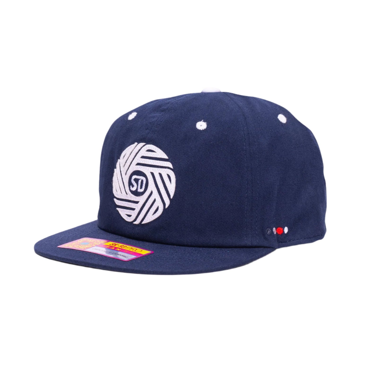 Fan Ink San Diego FC Bankroll Snapback Hat (Navy) | SoccerWearhouse
