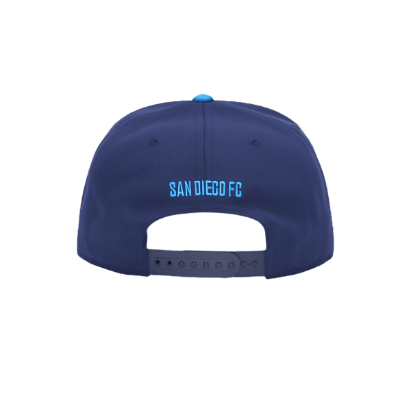 Fan Ink San Diego FC Tahiti Snapback Hat (Navy) | SoccerWearhouse