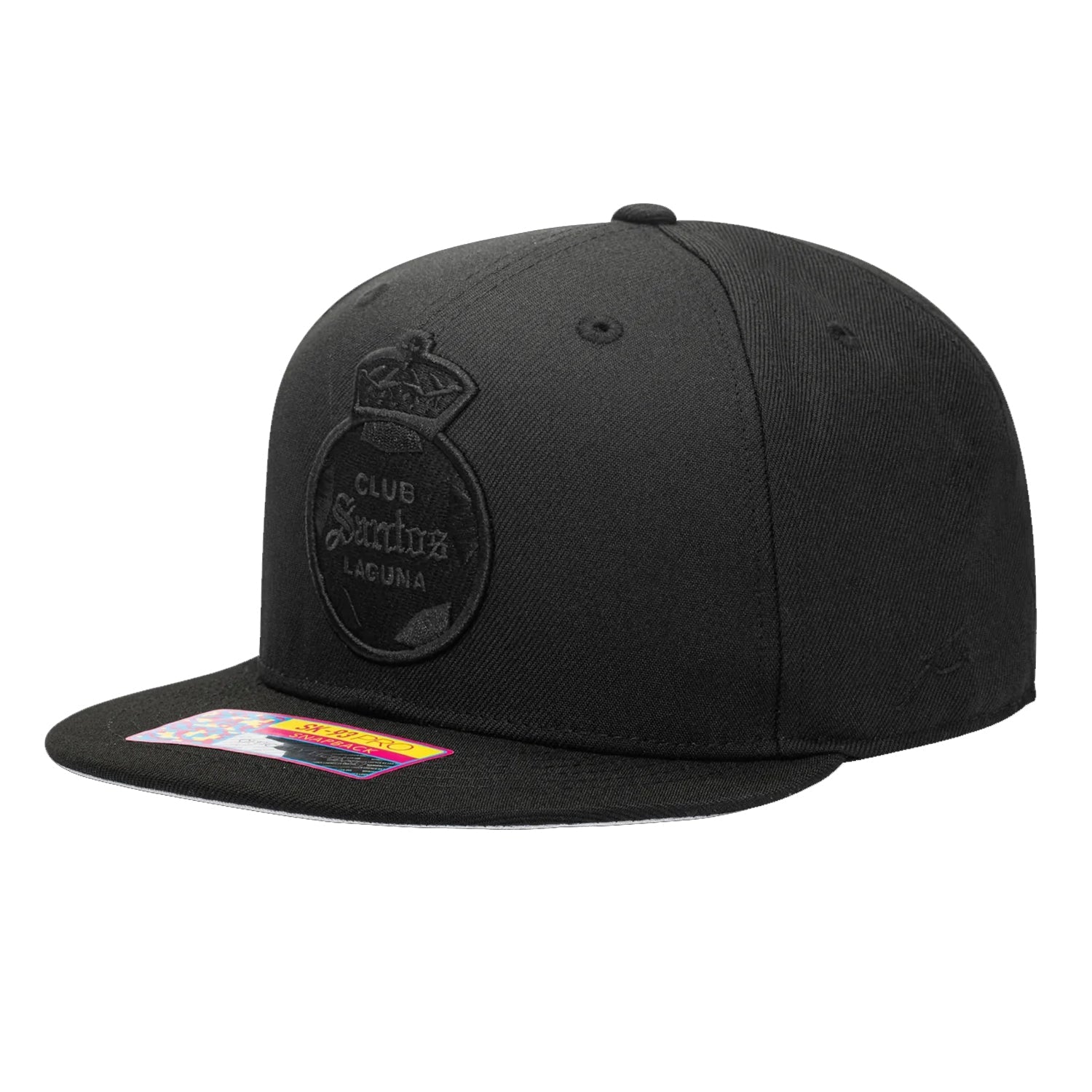 Fan Ink Santos Dusk Snapback Hat (Black) | SoccerWearhouse