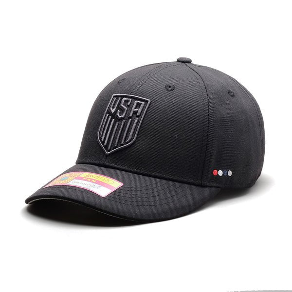 Fan Ink US Soccer Dusk Adjustable Adjustable Hat (Black) | SoccerWearhouse