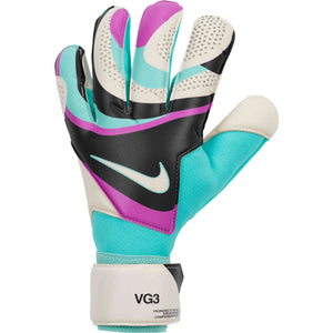 Nike Vapor Grip3 Goalkeeper Gloves (Black/Hyper Turq/Rush Fuschia/White)