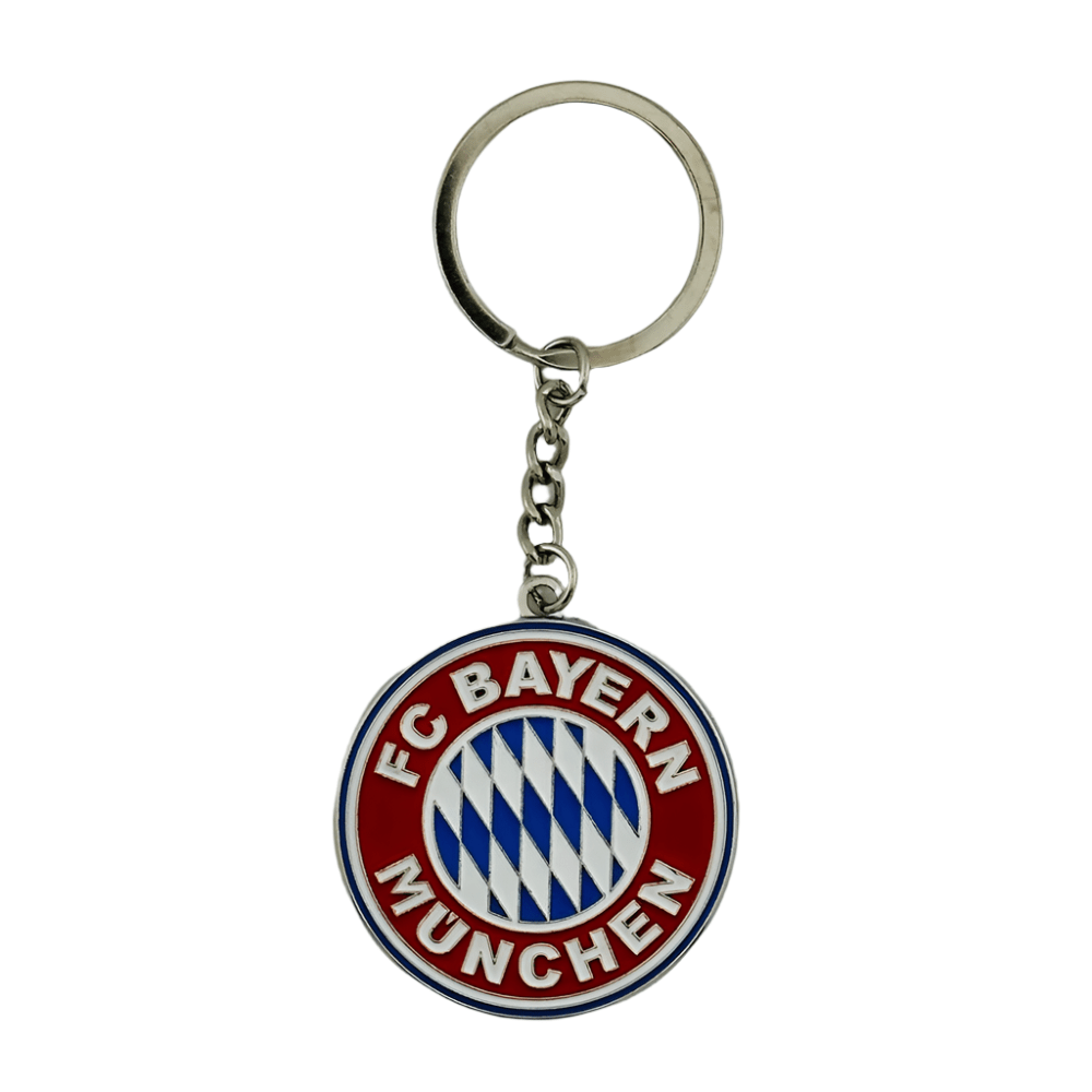 FC Bayern Munich Full Color Metal Keychain | SoccerWearhouse