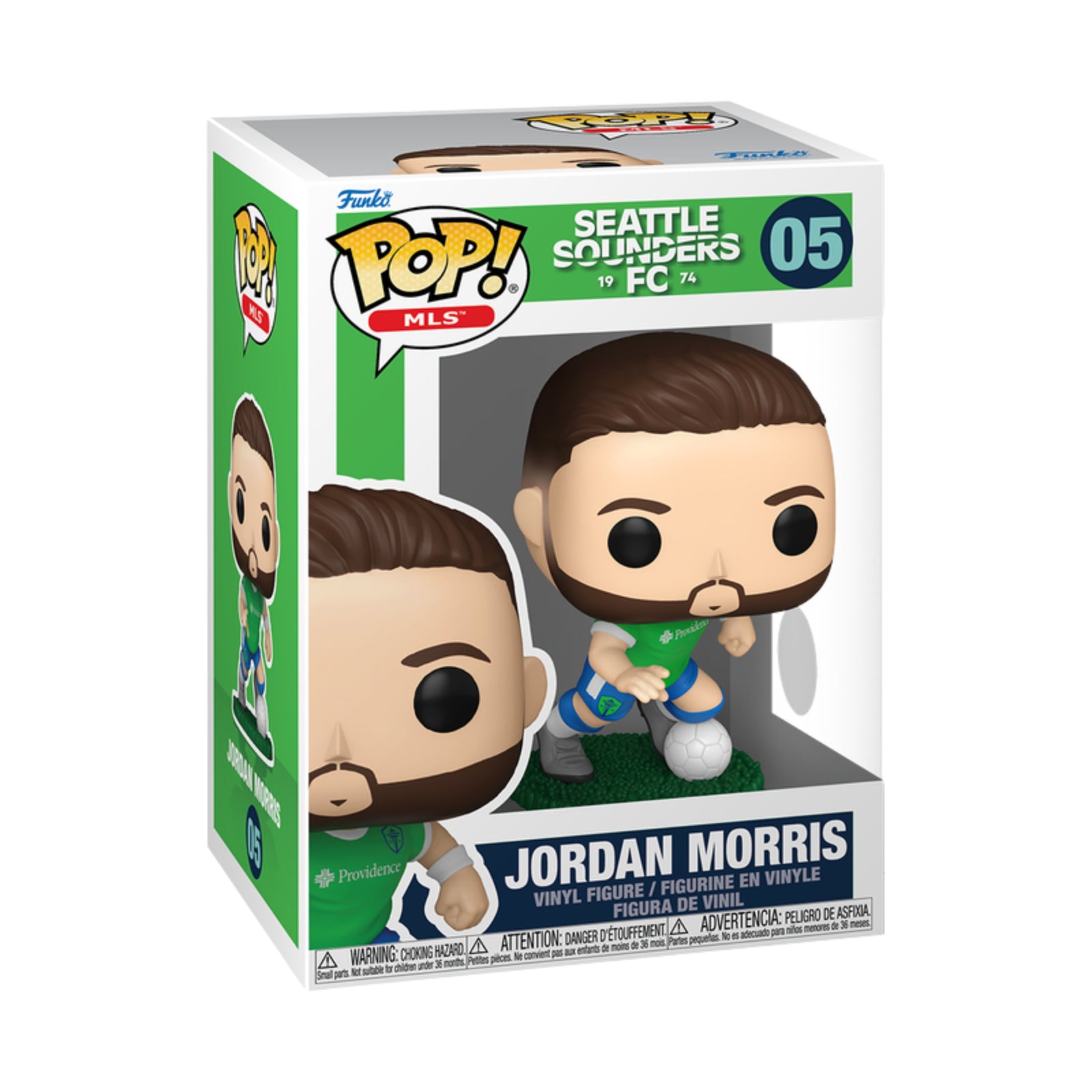 Seattle Sounders Jordan Morris Funko Pop (Green)