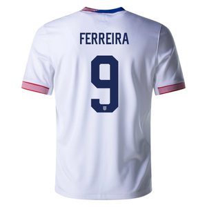 Nike United States Jesus Ferreira Home Jersey 24/25 (White)