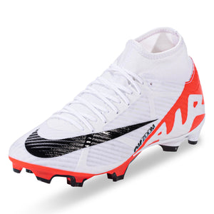 Nike Zoom Superfly 9 Academy FG/MG Soccer Cleats (Bright Crimson/White)