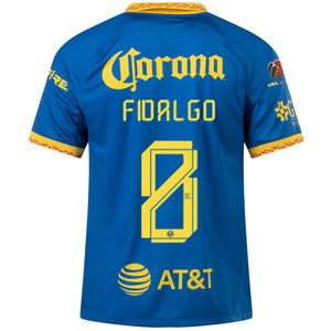 Nike Club America Alvaro Fidalgo Away Jersey 23/24 w/ Liga MX Patch (Blue Jay/Tour Yellow/Habanero Red)