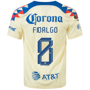 Nike Club America Alvaro Fidalgo Home Jersey w/ Liga MX Patch 23/24 (Lemon Chiffon/Blue Jay)