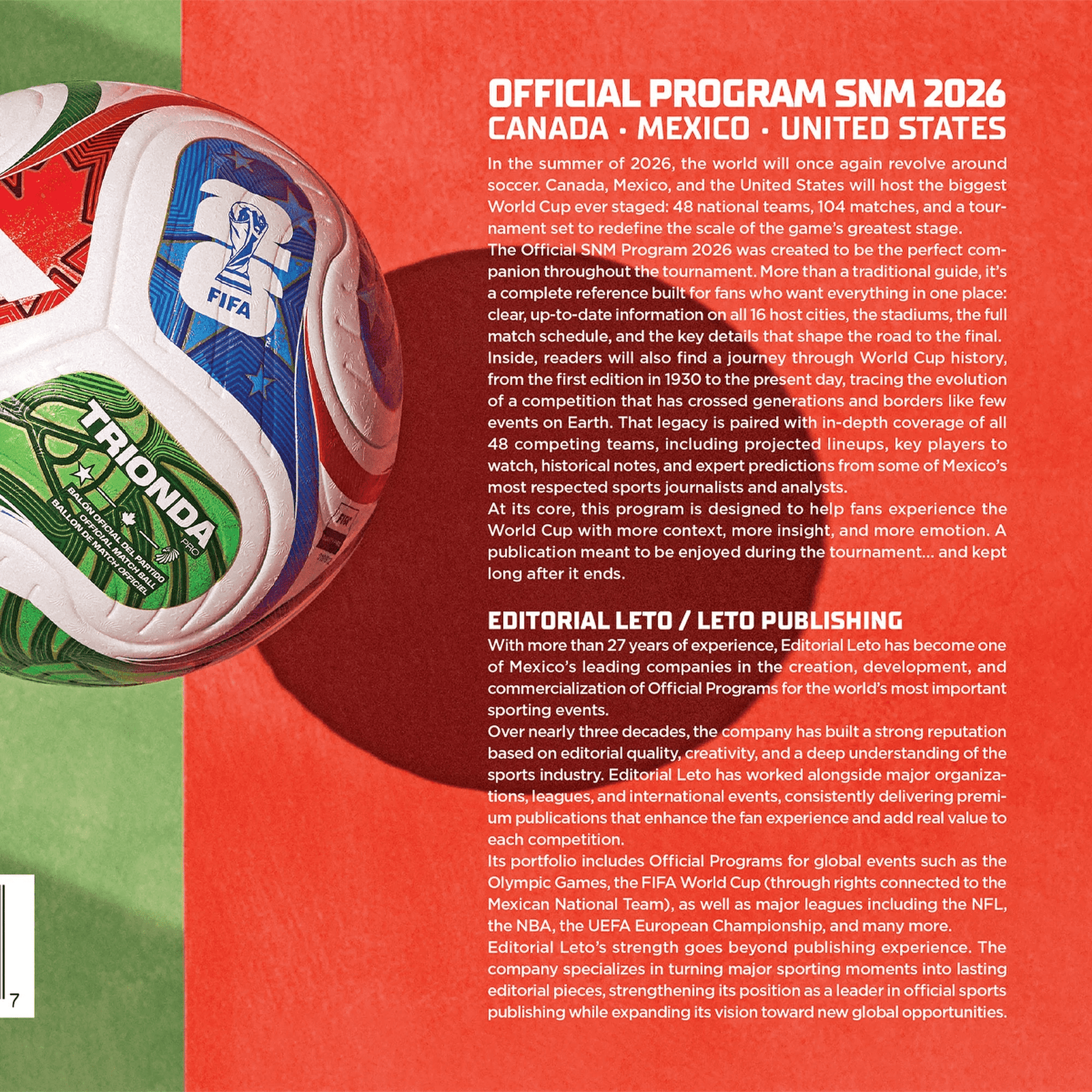 FIFA World Cup 2026 Program (English) | SoccerWearhouse