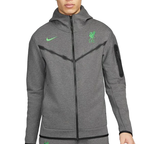 Nike Liverpool Tech Windrunner 22/23 (Charcoal G - Soccer Wearhouse