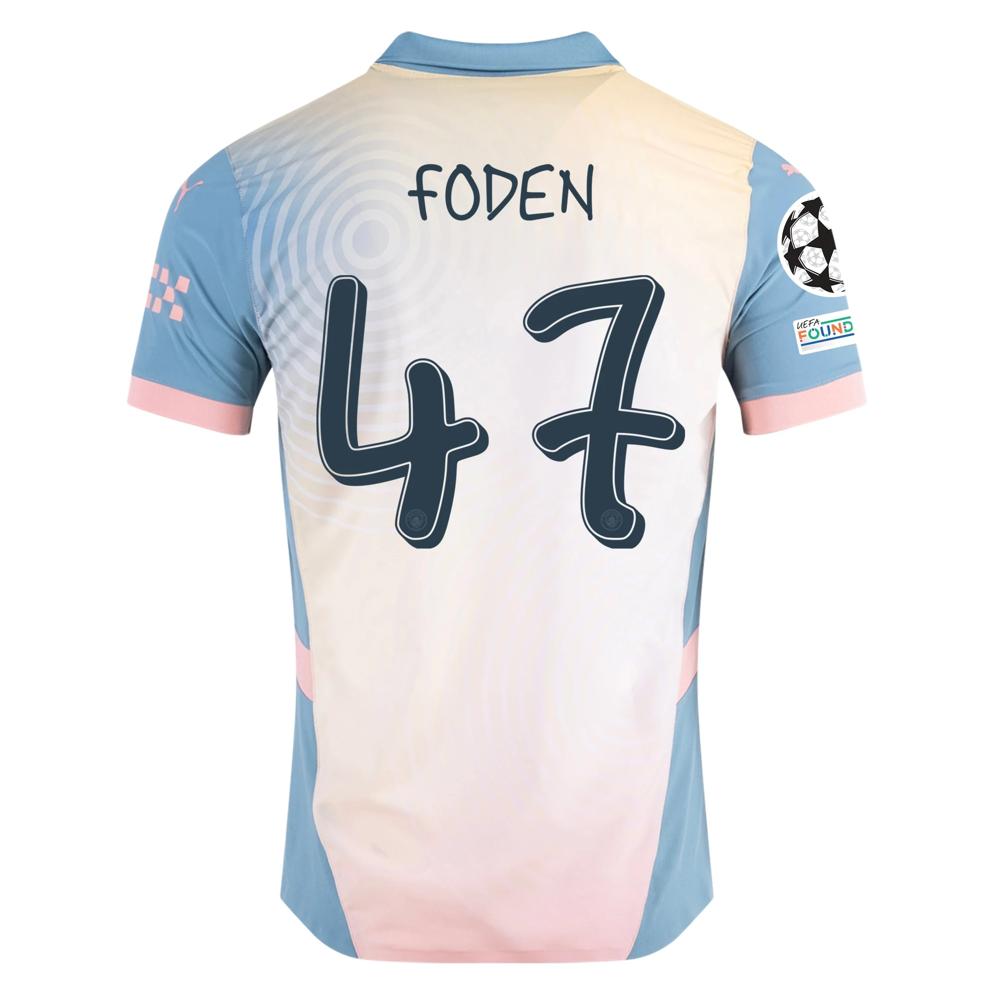 Puma Manchester City Phil Foden Authentic Fourth Jersey w