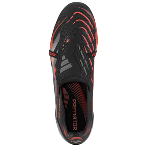 adidas Predator Elite FT FG Soccer Cleats (Black/Grey/Lucid Red)