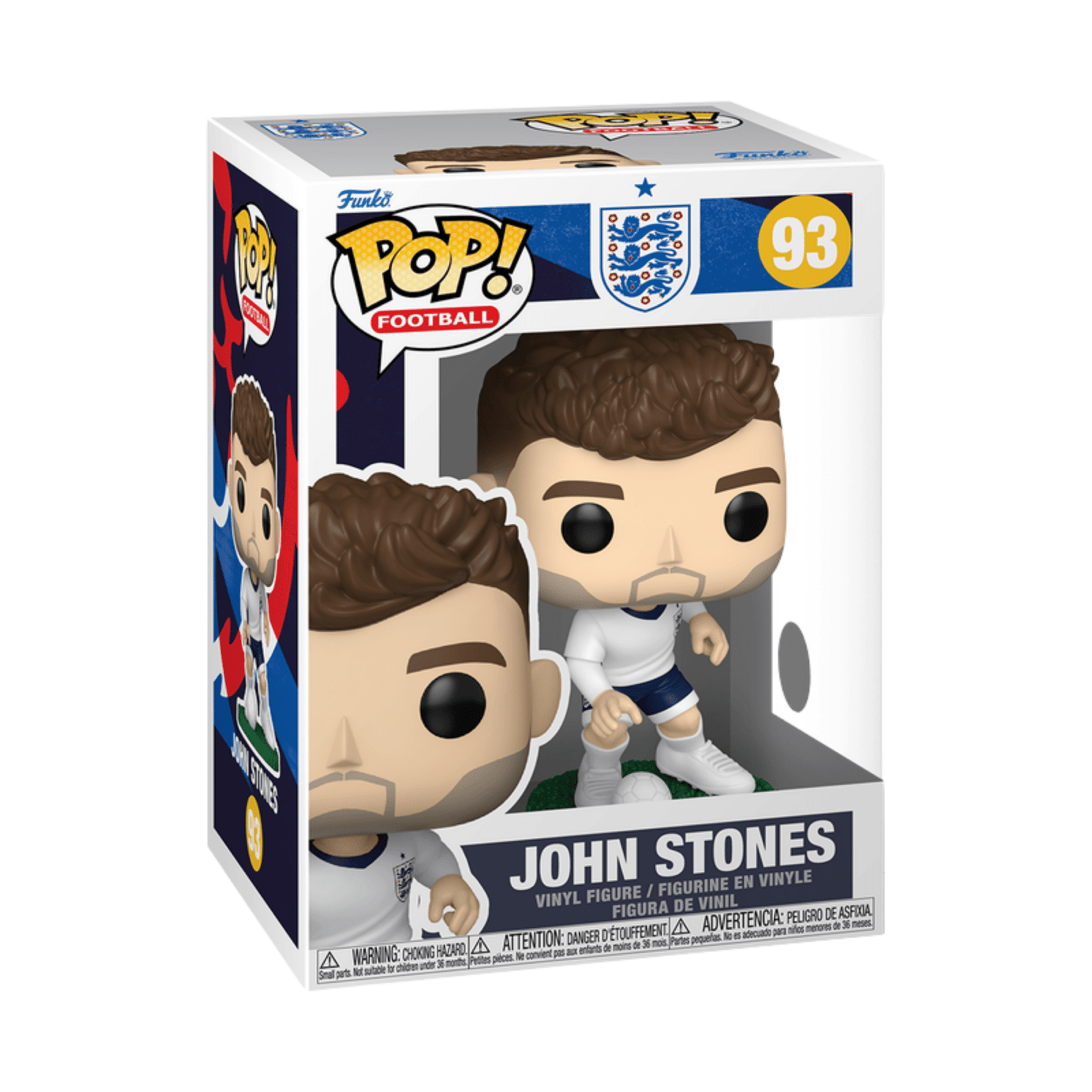 Funko Pop! England John Stones Vinyl Figure 93 | SoccerWearhouse