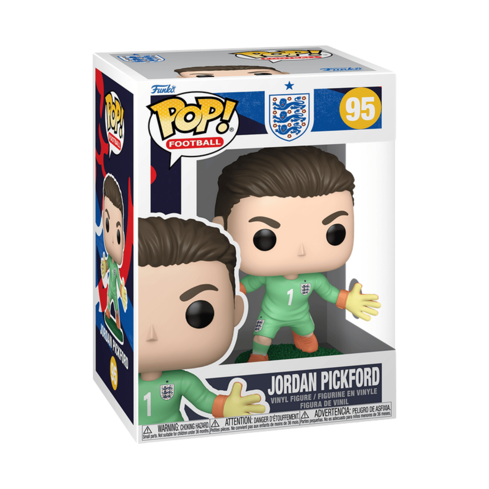 Funko Pop! England Jordan Pickford Vinyl Figure 95 | SoccerWearhouse