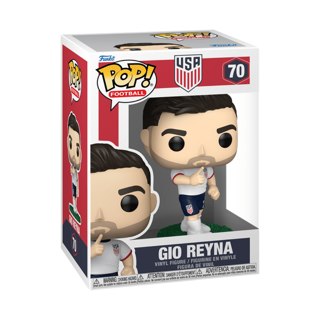 Funko Pop! Gio Reyna USA Vinyl Figure 70 | SoccerWearhouse