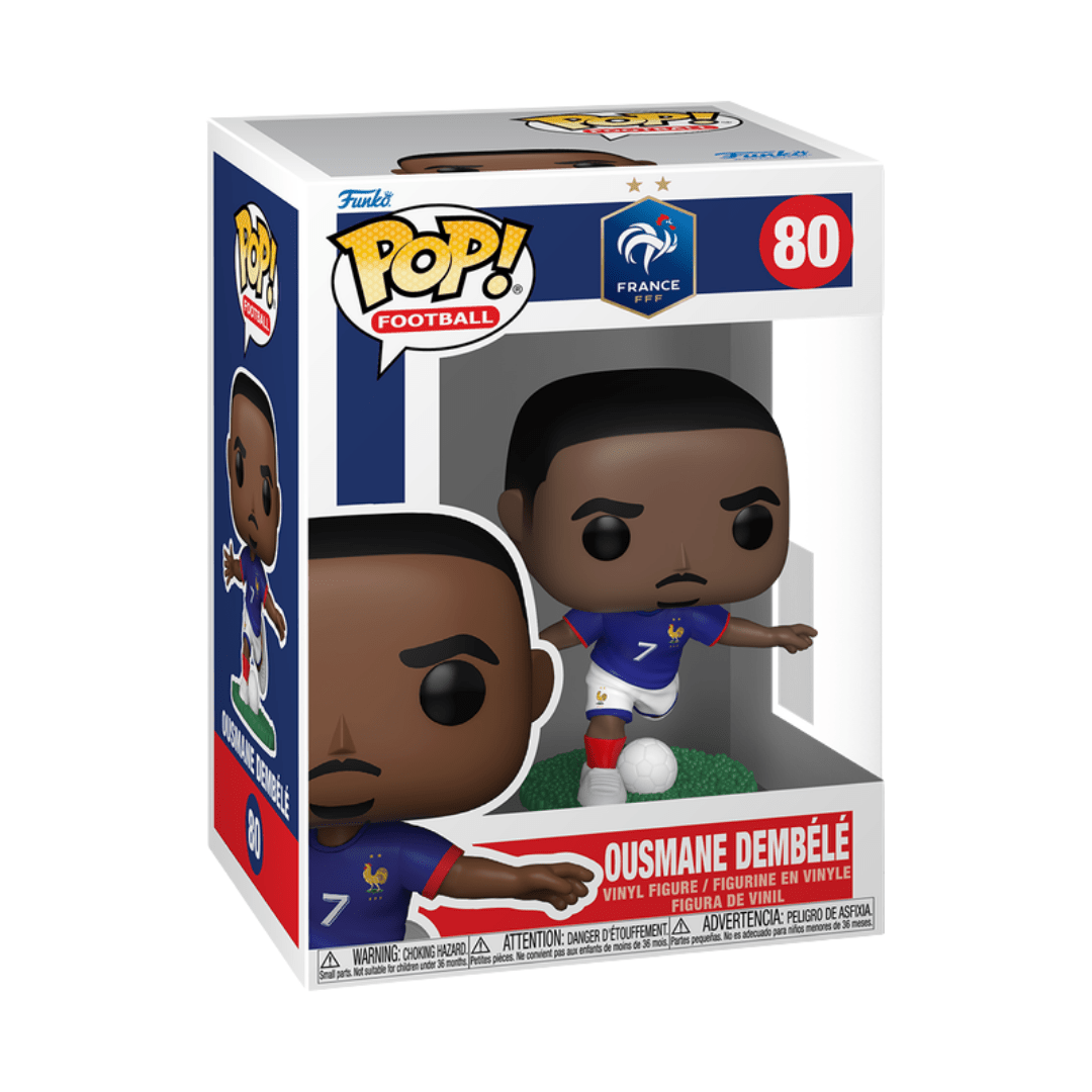 Funko Pop! Ousmane Dembélé France Vinyl Figure 80 | SoccerWearhouse
