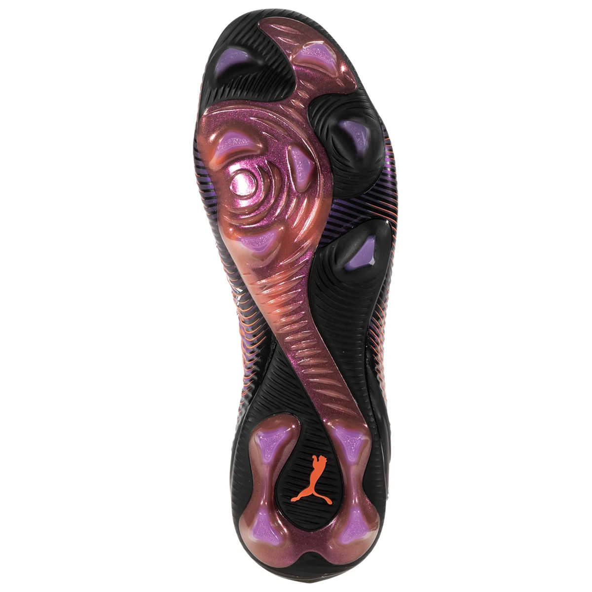 Puma Future 8 Ultimate FG Soccer Cleats (Black/Glowing Red)