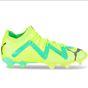 Puma Future Ultimate FG/AG Soccer Cleats (Fast Yellow/Black Peppermint)