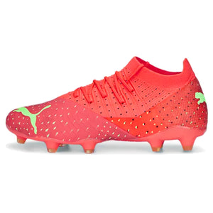 Puma Future 3.4 FG/AG Soccer Cleats (Coral/Fizzy Light/Salmon)