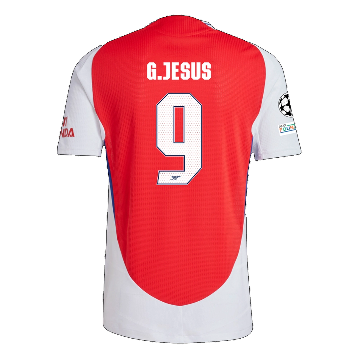 adidas Arsenal Authentic Gabriel Jesus Home Jersey w