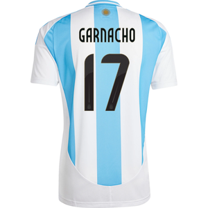 adidas Argentina Alejandro Garnacho Home Jersey 24/25 (White/Blue Burst)