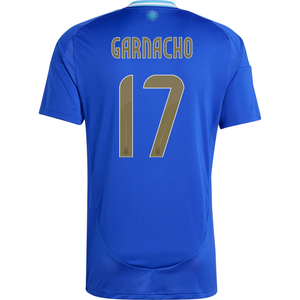 adidas Argentina Alejandro Garnacho Away Jersey 24/25 (Lucid Blue/Blue Burst)