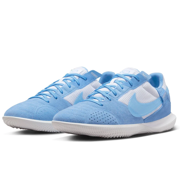 Nike Streetgato Indoor Soccer Shoes (university Blue White) - Soccer 