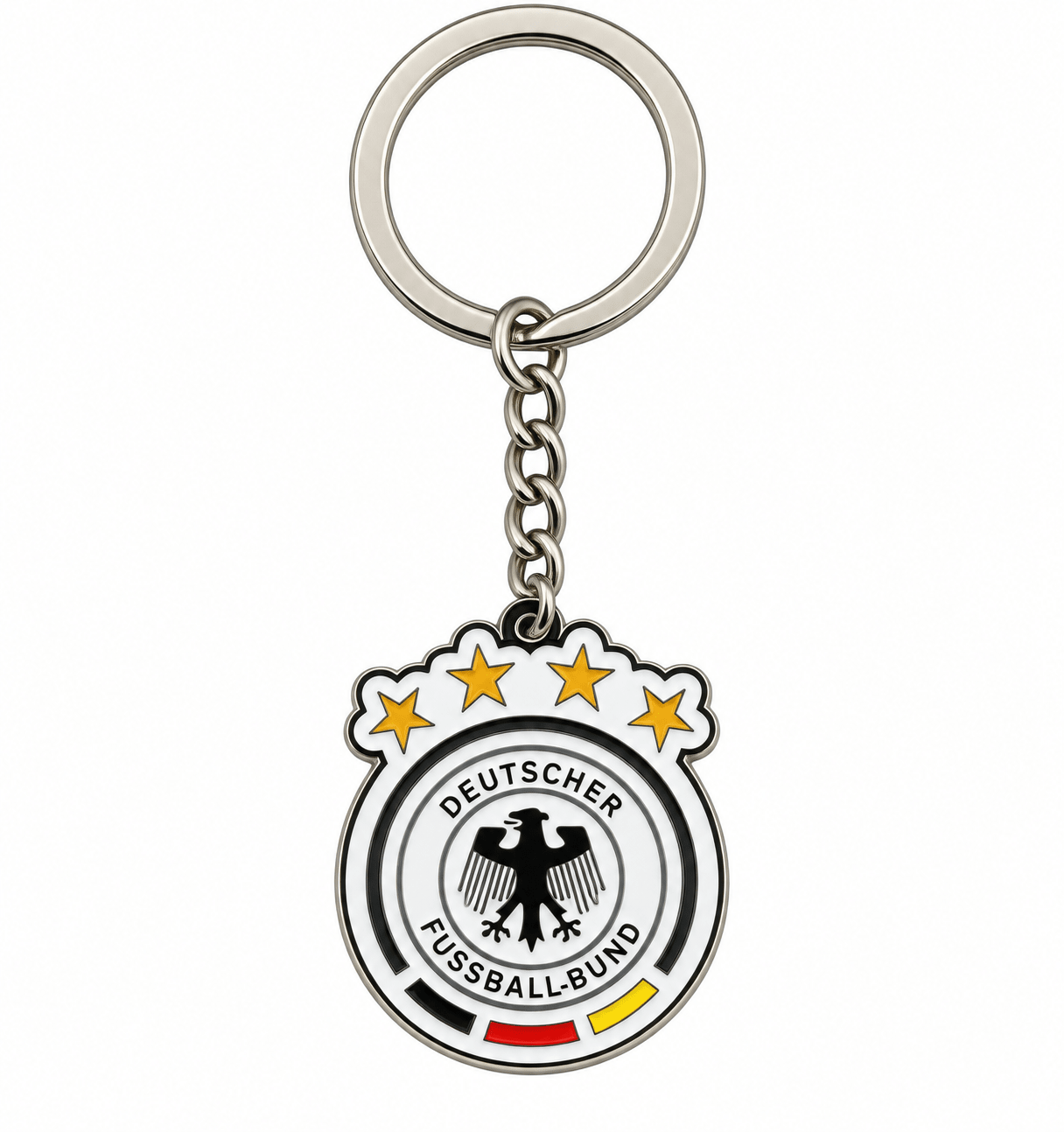 Germany National Team Double Sided Metal Crest Keychain