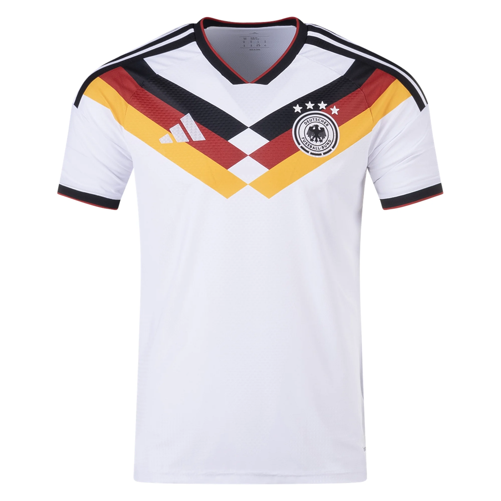 adidas Men's Germany Authentic Home World Cup Jersey 2026 (White/Black)