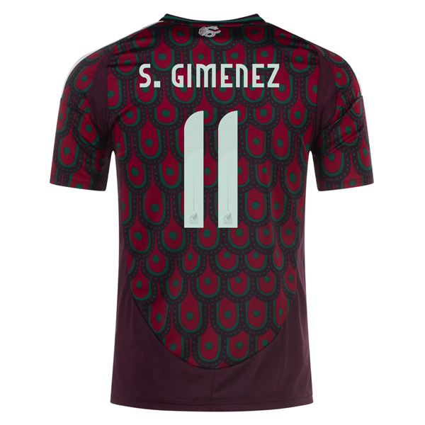 Adidas Mens Mexico Santiago Giménez Home Jersey 24/25 (Multicolor)