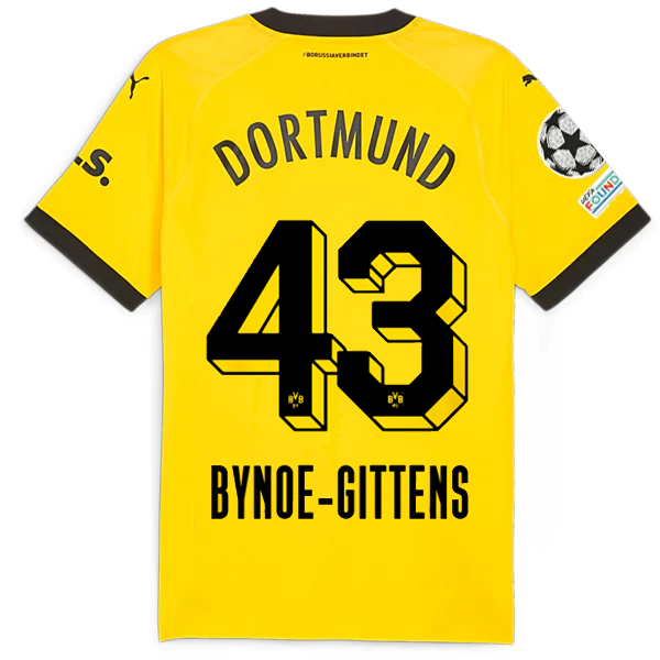 Camiseta Local Borussia Dortmund 23/24 para Hombre | Amarillo | Puma