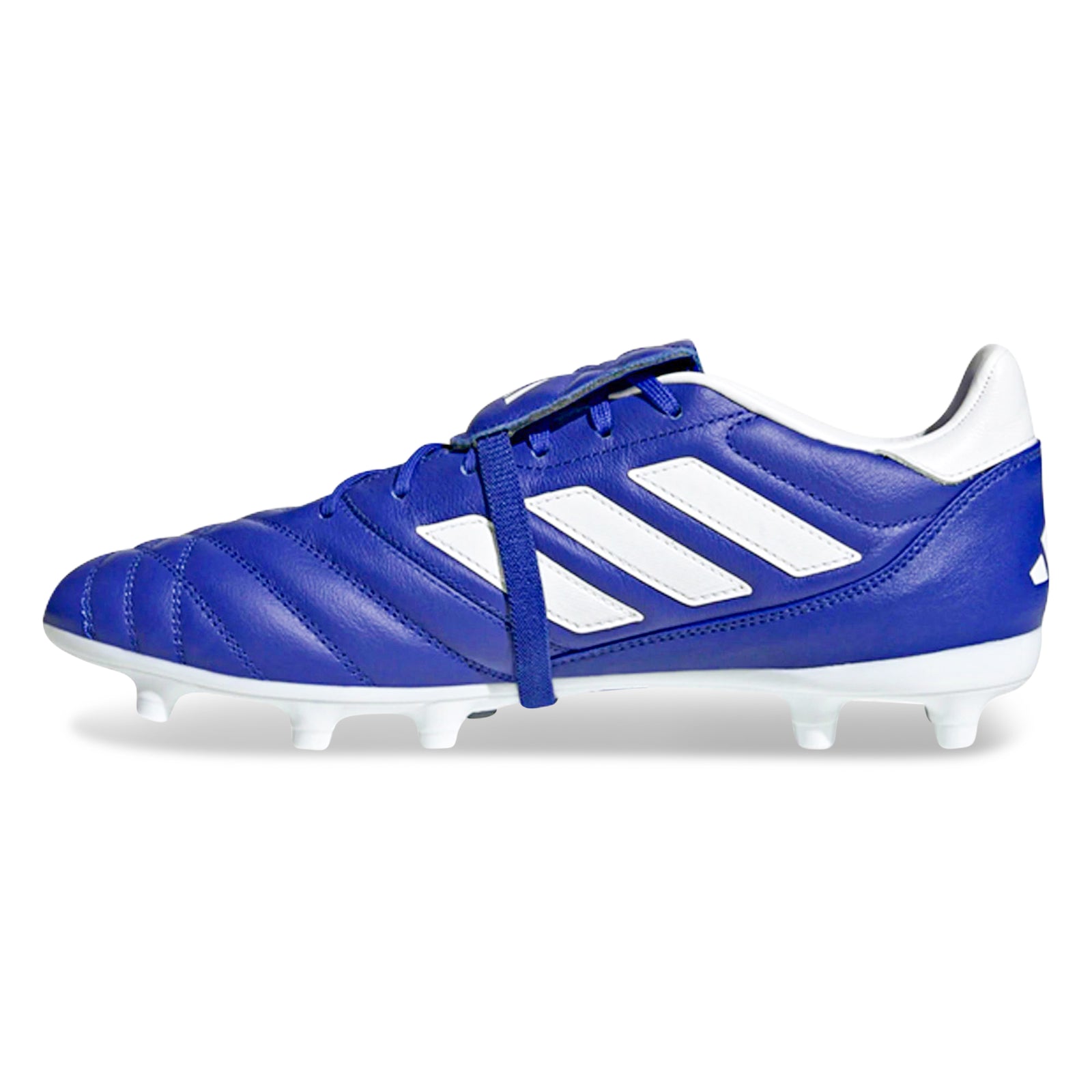 adidas Copa Gloro Firm Ground Soccer Cleats (Semi Lucid Blue/White)