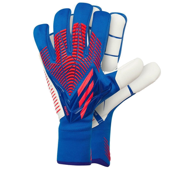 adidas Predator Pro Goalkeeper Fingersave Glove (Royal Blue/Red ...