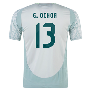 adidas Mexico Guillermo Ochoa Away Jersey 24/25 (Linen Green)