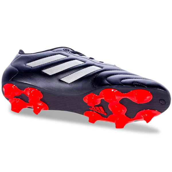 adidas Goletto VIII Firm Ground Soccer Cleats (Black/White/Red
