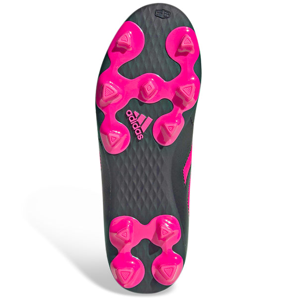 Botas de fútbol adidas Jr. Goletto VIII FG (negro/rosa)
