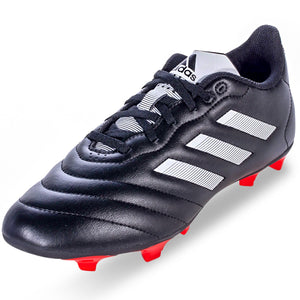 adidas Goletto VIII Firm Ground Soccer Cleats (Black/White/Red)