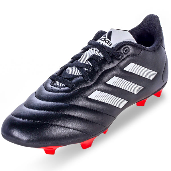 adidas Goletto VIII Firm Ground Soccer Cleats Black White Red Soccer Wearhouse