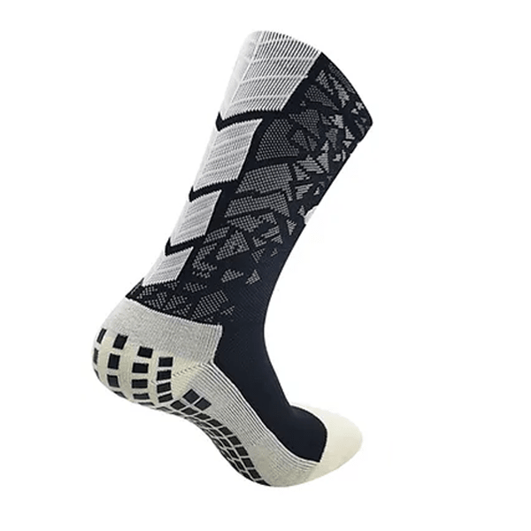 Grip Arrow Sock (Black/White) | SoccerWearhouse