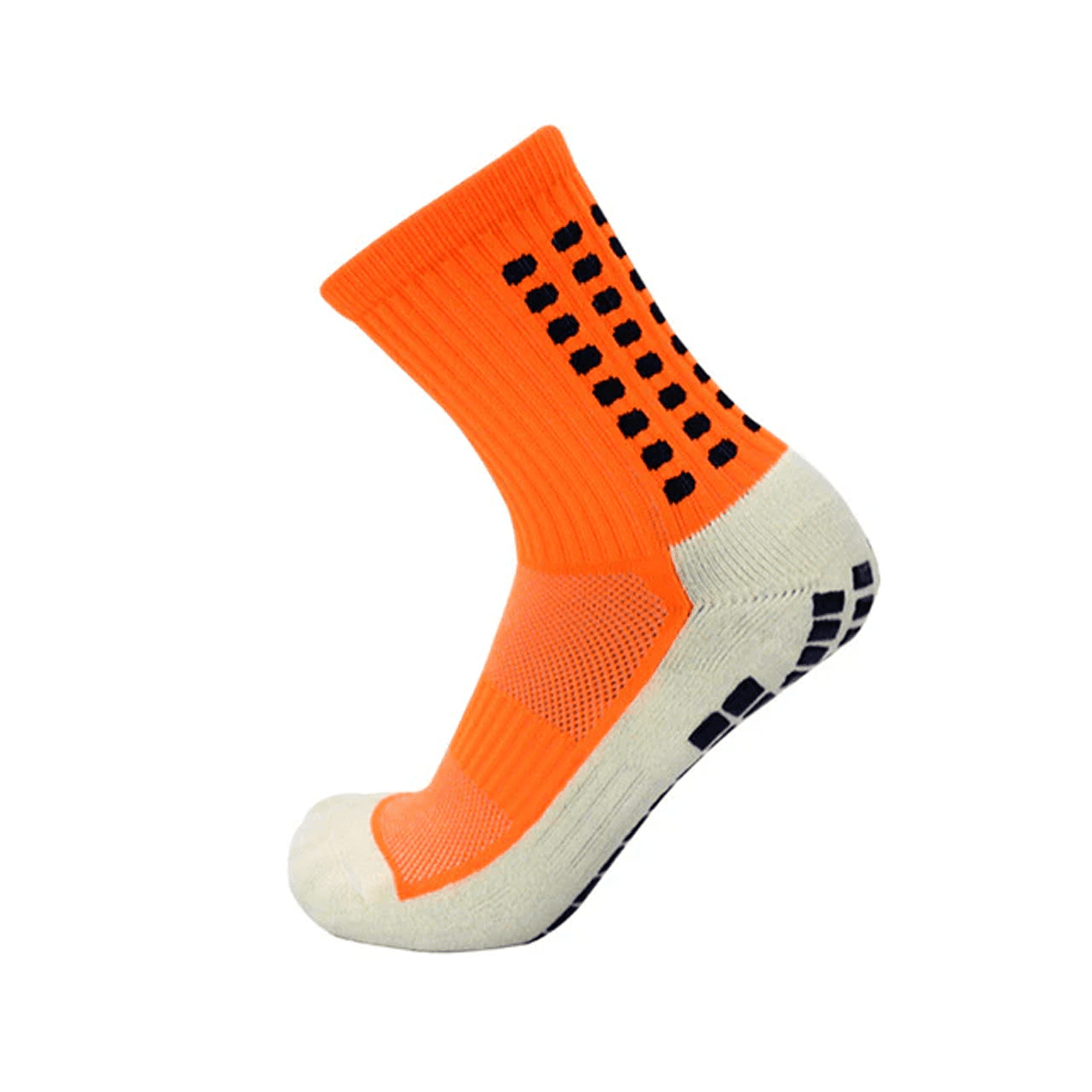 Grip Socks (Orange) | SoccerWearhouse