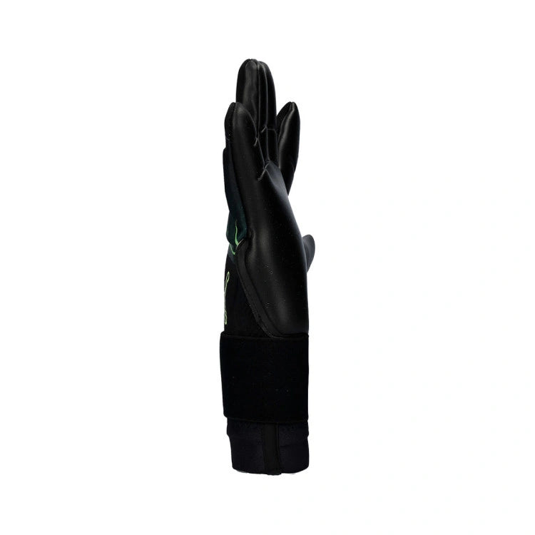 Puma Ultra Ultimate Hybrid Goalkeeper Gloves (Black/Green/Fizzy Light)