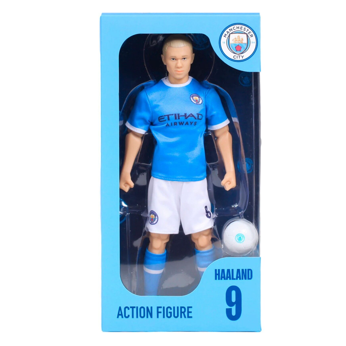 Banbotoys Manchester City Erling Haaland Action Figure - Soccer Wearhouse