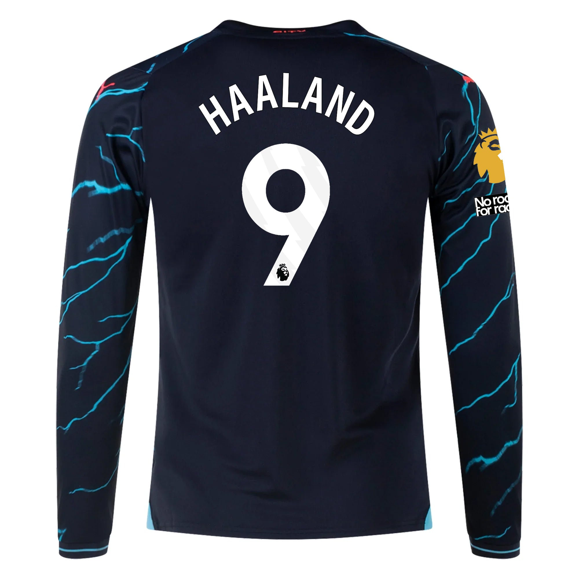 Puma Manchester City Erling Haaland Third Long Sleeve Jersey w/ EPL